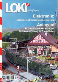 LOKI. Das Schweizer Magazin für Eisenbahn- und Modellbahnfreunde, 10 (2004) (Umschlag)