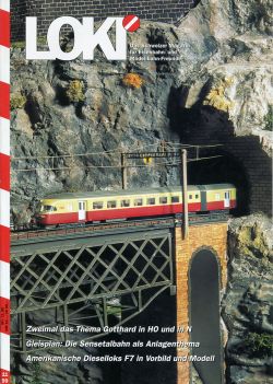 LOKI. Das Schweizer Magazin für Eisenbahn- und Modellbahnfreunde, 11 (1999) (Umschlag)