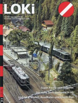 LOKI. Das Schweizer Magazin für Eisenbahn- und Modellbahnfreunde, 12 (1998) (Umschlag)