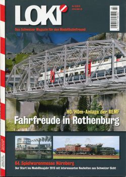 LOKI. Das Schweizer Magazin für Eisenbahn- und Modellbahnfreunde, 3 (2013) (Umschlag)