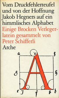 Schifferli, Vom Druckfehlerteufel (Umschlag)