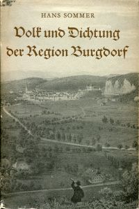 Sommer, Volk und Dichtung der Region Burgdorf. (Umschlag)