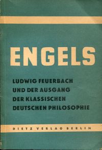 Engels, Ludwig Feuerbach und der Ausgang der klassischen deutschen Philosophie. (Umschlag)