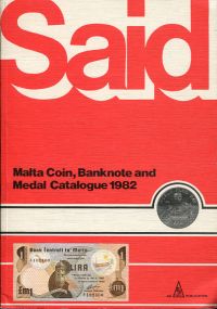 Said, Said Malta coin, banknote and medal catalogue. (Umschlag)