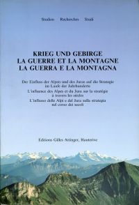 Krieg und Gebirge. (Umschlag)