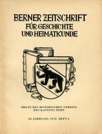 Hofer, Die Grabungen auf dem Bubenbergplatz. (Umschlag)