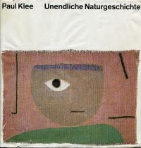 Klee, Unendliche Naturgeschichte. (Umschlag)