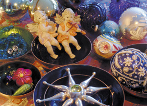 bildreich karten PK 217: weihnächtliches ensemble.