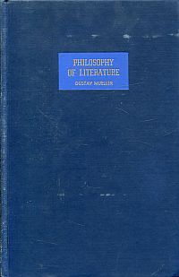 Müller, Philosophy of literature. (Umschlag)