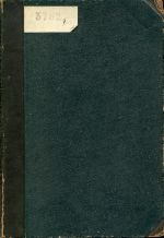 Ueberweg, Grundriß der Geschichte der Philosophie, Band 3: (Umschlag)