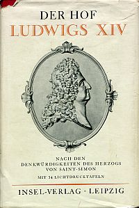 Saint-Simon, Der Hof Ludwigs XIV. (Umschlag)