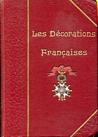 Martin, Les décorations françaises. (Umschlag)