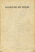 Rauschning, Gespräche mit Hitler. (Umschlag)