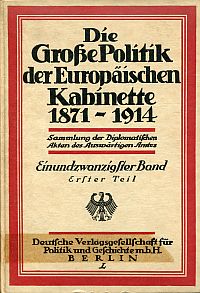 Die Konferenz von Algeciras und ihre Auswirkung. (Umschlag)