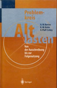 Problemkreis Altlasten. (Umschlag)