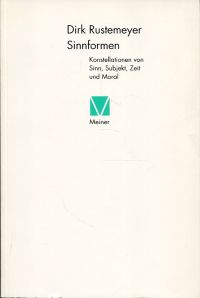 Rustemeyer, Sinnformen. (Umschlag)