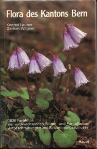 Lauber, Flora des Kantons Bern. (Umschlag)
