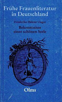 Unger, Bekenntnisse einer schönen Seele. (Umschlag)