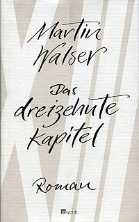 Walser, Das dreizehnte Kapitel. (Umschlag)