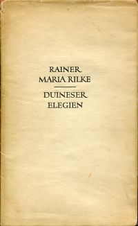 Rilke, Duineser Elegien. (Umschlag)