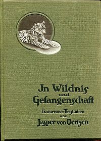Oertzen, In Wildnis und Gefangenschaft. (Umschlag)