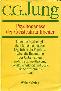 Jung, Psychogenese der Geisteskrankheiten. (Umschlag)