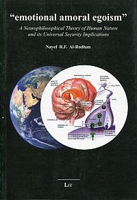Rodhan, "Emotional amoral egoism". (Umschlag)