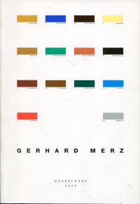 Gerhard Merz. (Umschlag)