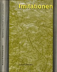 Huber, Imitationen. (Umschlag)