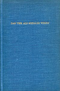 Portmann, Das Tier als soziales Wesen. (Umschlag)