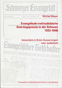 Weyer, Evangelisch-methodistische Sonntagspresse in der Schweiz. (Umschlag)