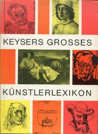 Diedrich, Keysers grosses Künstlerlexikon. (Umschlag)