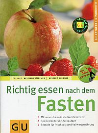 Lützner, Richtig essen nach dem Fasten. (Umschlag)