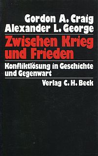 Craig, Zwischen Krieg und Frieden. (Umschlag)