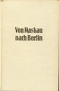 Coulondre, Von Moskau nach Berlin. (Umschlag)