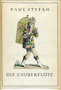 Stefan, Die Zauberflöte. (Umschlag)