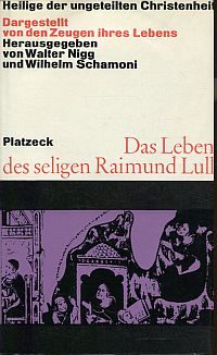 Platzek, Das Leben des seligen Raimund Lull. (Umschlag)