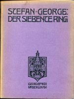 George, Der siebente Ring. (Einband)