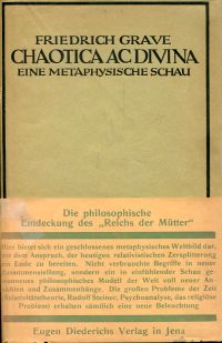 Grave, Chaotica ac divina. (Umschlag)