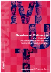 Menschen mit Zivilcourage. (Umschlag)