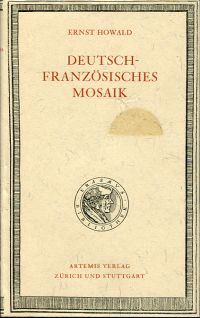 Howald, Deutsch-französisches Mosaik. (Umschlag)