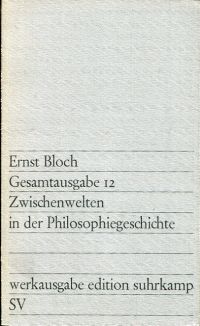 Bloch, Zwischenwelten in der Philosophiegeschichte. (Umschlag)