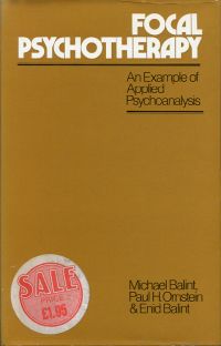 Balint, Focal psychotherapy. (Umschlag)