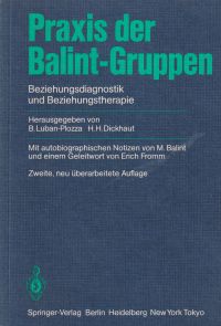 Luban-Plozza, Praxis der Balint-Gruppen. (Umschlag)