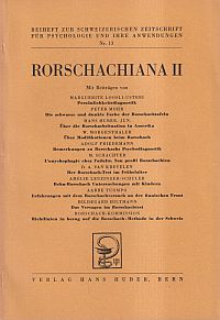 Rorschachiana II. (Umschlag)