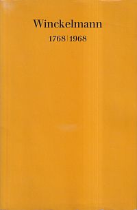 Johann Joachim Winckelmann. (Umschlag)