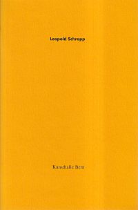 Leopold Schropp. (Umschlag)