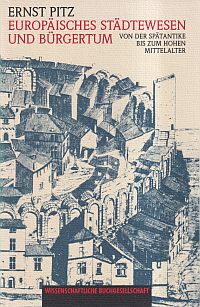 Pitz, Europäisches Städtewesen und Bürgertum. (Umschlag)