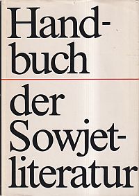 Handbuch der Sowjetliteratur. (Umschlag)