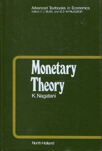 Nagatani, Monetary Theory. (Umschlag)